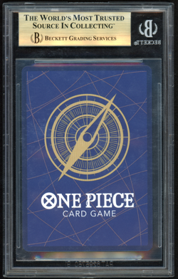 BGS 10 Pristine - Monkey D. Luffy P-043 FOIL Convention Promo One Piece English - Image 3