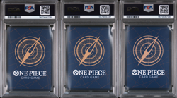 PSA 10 Sequential Luffy P-075 Sabo P-073 & Ace P-074 One Piece Saikyo Jump Promo - Image 3