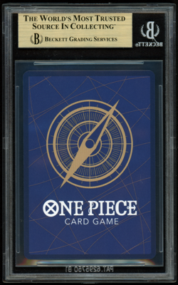 BGS 10 Pristine - Monkey D. Luffy P-080 Mos Burger Promo One Piece Japanese 2024 - Image 3