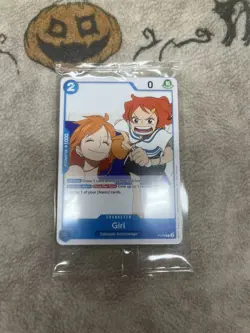 One Piece TCG P-096 Girl Pre-Release Promo – English – sealed - Image 1