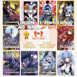 Union Arena Rebuild of Evangelion UA44BT ALL CARDS CARD LIST JAP PREORDER - Image 2