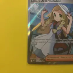 Lillie’s Determination Trainer 169/132 Mega Evolution Pokemon Card Near Mint - Image 4