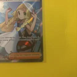 Lillie’s Determination Trainer 169/132 Mega Evolution Pokemon Card Near Mint - Image 5
