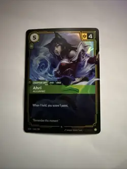 FOIL Riftbound Ahri card 066/298 League of Legends - Image 1