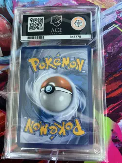Pokemon TCG Mega Gengar EX Black Star Promo Card XY166 MP Ace 8 - Image 3