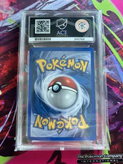 2005 Pokemon Card Rayquaza EX Emerald Holo 9/106 Rare #9 ACE 7 Near Mint - Image 2