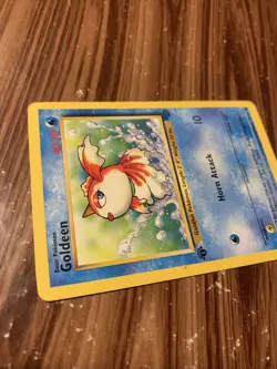 1st Edition GOLDEEN - 53/64 - Jungle - Pokemon Card - LP Base Set TCG First - Image 4