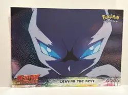 Topps Pokemon Card LEAVING THE NEST - Mewtwo Strikes Back Collection - Mint - Image 4