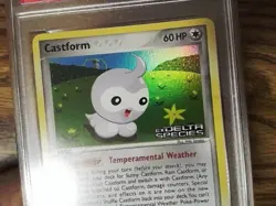 Castform 34/113 Reverse Holo Graded Pokemon Card - PSA 8 - EX Delta Species - Image 4