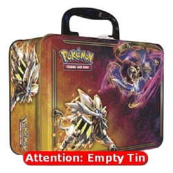 Pokemon TCG Spring 2017 Collector Chest Sun and Moon - Empty Box/Tin/Lunchbox - Image 1