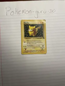 Pokemon TCG Pikachu Wizards Black Star Promos 1 Regular Promo - Image 1