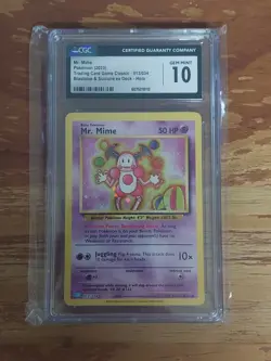 Pokemon TCG Mr. Mime 013/034 CGC Graded Gem Mint 10 2023 - Image 1