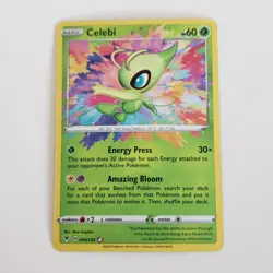 Pokemon TCG - Celebi 009/185 SwSh04: Vivid Voltage Amazing Rare NM - Image 2
