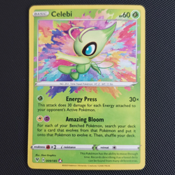 Pokemon TCG - Celebi 009/185 SwSh04: Vivid Voltage Amazing Rare NM - Image 5