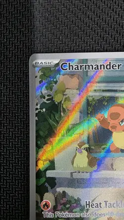 Charmander # 044 Pokemon Center Stamped Scarlet & Violet Promo - Image 2