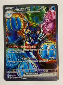Pokemon TCG: Palafin ex 151/131 Sv: Prismatic Evolutions SIR - Image 1