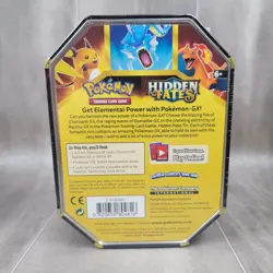Pokemon TCG Hidden Fates Charizard-GX Tin Box Sealed Booster Promo English 2019 - Image 3