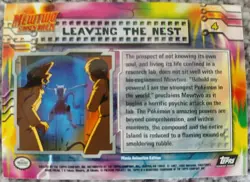 Leaving the Nest #4 FOIL Pokemon 1999 Topps Mewtwo Strikes Back Movie - Image 2