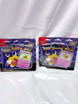 *LOT OF 2*Pokemon Scarlet & Violet Paldean Fates - SHINY GREAVARD TECH STICKER - Image 1