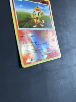 Pokemon TCG Chimchar Majestic Dawn 56/100 Reverse Holo Common 2008 - LP/NM - Image 2