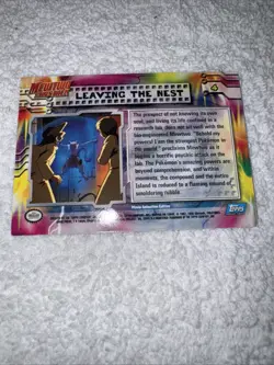 Pokemon TCG Mewtwo #4 Leaving The Nest Foil 1999 - Image 2