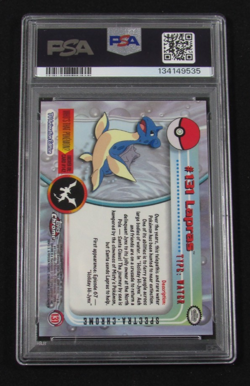 2000 Topps Chrome Pokemon T.V. #131 SPECTRA LAPRAS PSA 5 EX - Image 2