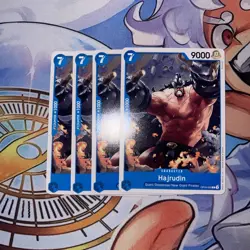 OP10-050 Hajrudin (C) Royal Blood One Piece CCG x4 Playset - Image 1