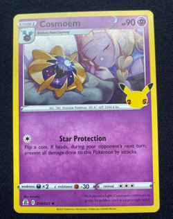 POKEMON TCG: COSMOEM 014/025 25TH CELEBRATIONS HOLO RARE CARD NM /LP - Image 1