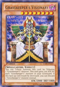 YUGIOH Gravekeeper's Deck Complete 40 Cards - Image 1