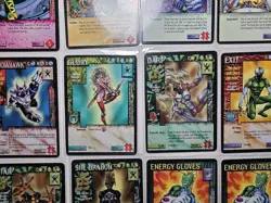 WILSTORMS LOT of 18 Black Border cards ccg 1996 E4 Super Hero game WS Near Mint+ - Image 2