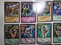 WILSTORMS LOT of 18 Black Border cards ccg 1996 E4 Super Hero game WS Near Mint+ - Image 4