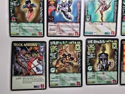 WILSTORMS LOT of 18 Black Border cards ccg 1996 E4 Super Hero game WS Near Mint+ - Image 5