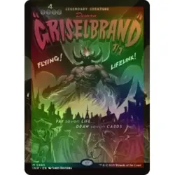 Foil Griselbrand (borderless) M/NM Magic: The Gathering MTG Innistrad Remastered - Image 1