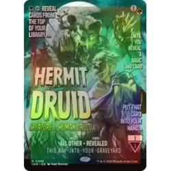 Foil Hermit Druid (borderless) M/NM Magic MTG Innistrad Remastered - Image 1