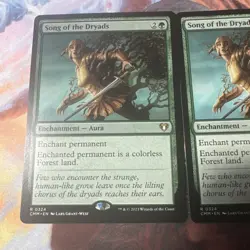 Mint/Near-Mint, English - 2 x MTG Song of the Dryads Commander Masters - Image 3