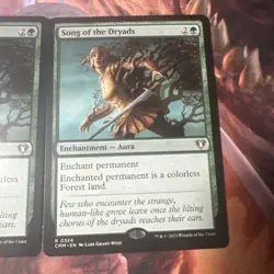 Mint/Near-Mint, English - 2 x MTG Song of the Dryads Commander Masters - Image 4