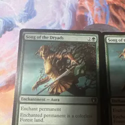 Mint/Near-Mint, English - 2 x MTG Song of the Dryads Commander Masters - Image 5