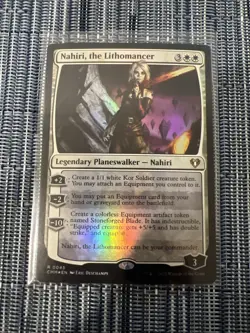 Nahiri, the Lithomancer Commander Masters - NM - Unplayed - FOIL - MTG - Image 1