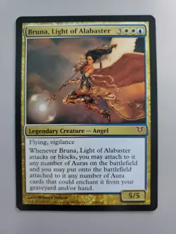 MTG Bruna, Light of Alabaster Avacyn Restored 208/244 Regular Mythic - Image 1