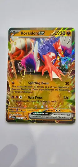 Koraidon ex 124/197 - Obsidian Flames - Pokemon TCG - Double Rare - Image 1