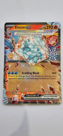 Eiscue ex 042/197 - Obsidian Flames - Pokemon TCG - Double Rare - Image 1