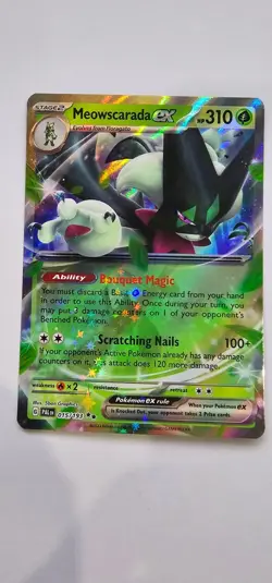 Meowscarada ex 015/193 - Paldea Evolved - Pokemon TCG - Double Rare - Image 1