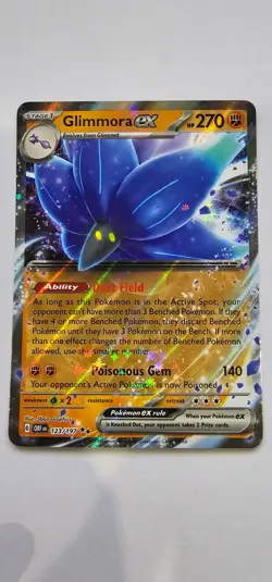 Glimmora ex 123/197 - Obsidian Flames - Pokemon TCG - Double Rare - Image 1