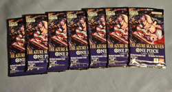 One Piece TCG The Azure Sea’s Seven OP-14 Sealed Booster Pack Lot Of 7 English - Image 1