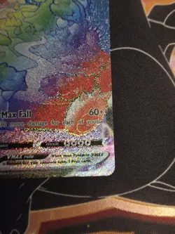 Pokemon Snorlax VMAX Secret Rare Full Art Holo 206/202 Sword & Shield Card - Image 2