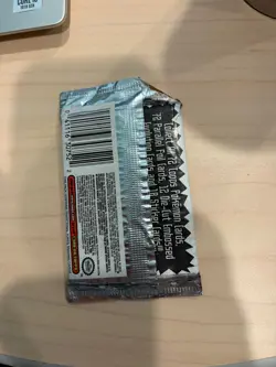 Pokemon The First Movie Topps Trading Cards Sealed Pack - Blue Logo Damaged read - Image 2