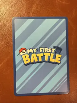 Pokemon TCG -Pikachu Blue Border - My First Battle STAMPED Card! - Image 2