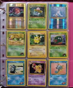 Vintage Pokemon Cards Binder - Image 1