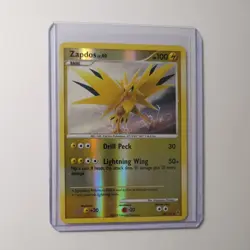 Zapdos 48/147 Platinum Supreme Victors Pokemon 2009 Card Reverse Holo Rare LP - Image 1