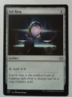 Sol Ring *Uncommon* Magic MtG x1 Commander 2021 - Image 1